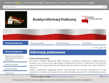 Tablet Screenshot of bip-mzw.um.wielun.pl