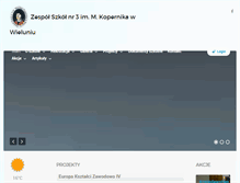 Tablet Screenshot of kopernik.wielun.pl